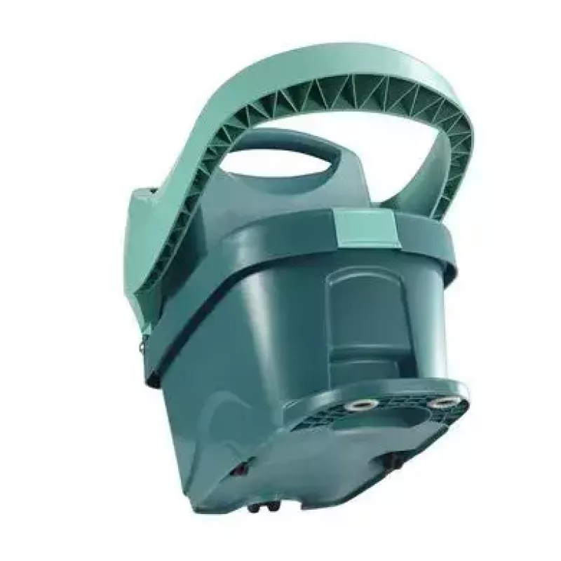 Balde com sistema de esfregona Leifheit 55076 — espremedor ergonómico, grande capacidade, verde