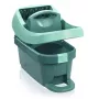 Balde com sistema de esfregona Leifheit 55076 — espremedor ergonómico, grande capacidade, verde