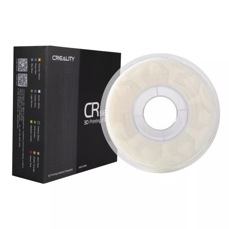 Filamento 3D CREALITY PLA 1,75 mm branco marfim 1 kg