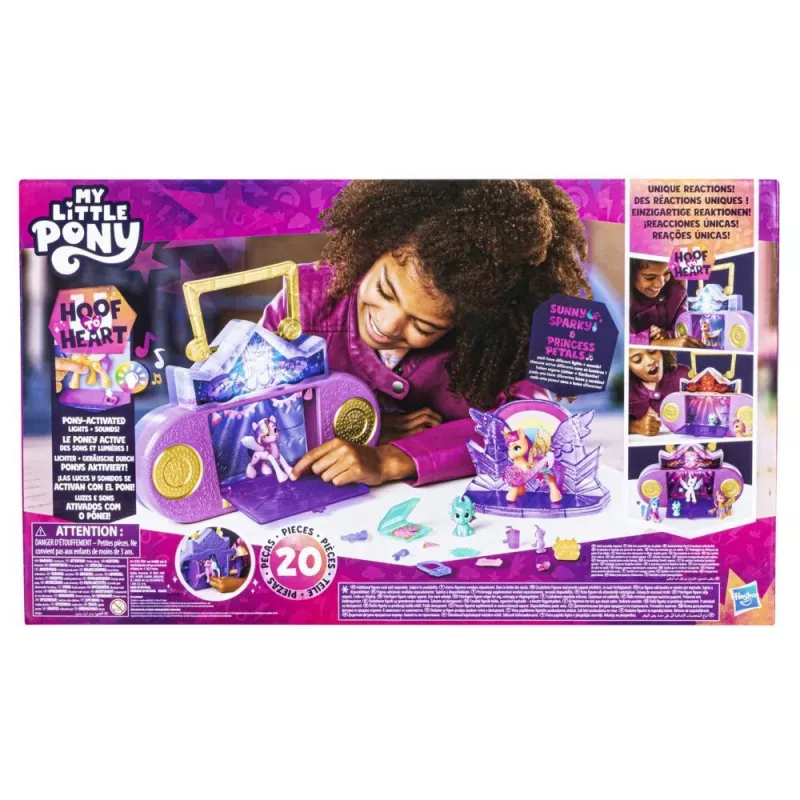 My Little Pony Make Your Mark brinquedo Juba Musical Melodia, animal, 3 ano(s), AAA, multicolor, plástico
