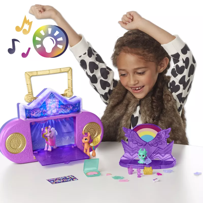 My Little Pony Make Your Mark brinquedo Juba Musical Melodia, animal, 3 ano(s), AAA, multicolor, plástico