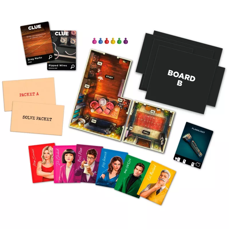 Cluedo Escape jogo de tabuleiro detetive
