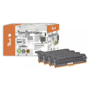 Peach 110849 cartucho de toner 4 unidades preto, ciano, magenta, branco