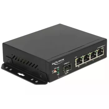 Switch de rede DeLOCK 87704 Gigabit Ethernet 10/100/1000