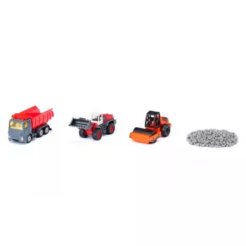 Conjunto de veículos Siku S6329 construção de estradas multicolor 3 anos