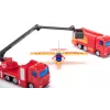 Conjunto de presente Siku bombeiros, carro de bombeiros, 3 ano(s), metal, plástico, preto, laranja, vermelho, branco