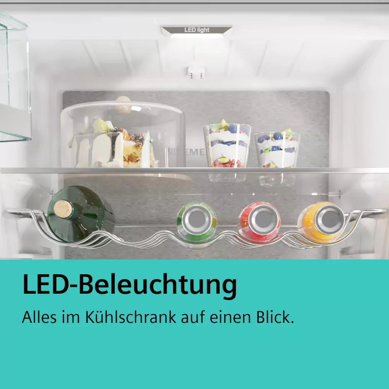 Siemens iQ100 KI87VNSE0 frigorífico combinado, 270 l (200 l + 70 l), classe energética E