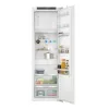 Combinado de frigorífico e congelador encastrado Siemens iQ300 KI82LVFE0 — 280 L total, 246 L frigorífico, 34 L congelador em cima, branco, abertura à direita