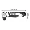 Bosch GWB 12V-10 Professional 0601390909 berbequim angular a bateria, 12 V, 11 Nm, 1300 rpm, sem chave, sem bateria