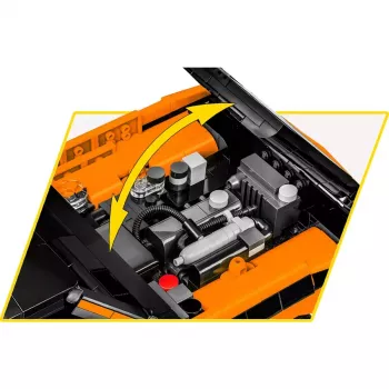 Brinquedo de construção Cobi Opel Manta A GT/E 1974 escala 1:12 kit de montagem COBI-24349