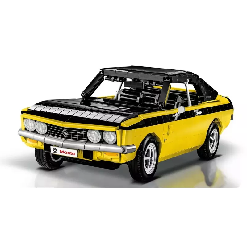 Brinquedo de construção Cobi Opel Manta A 1970 modelo à escala 1:12, conjunto de blocos