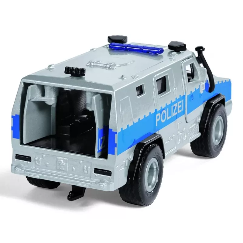 Siku Rheinmetall MAN Survivor R modelo de carro de polícia montado 1:50
