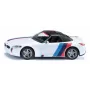 Siku modelo de carro desportivo BMW Z4 M40i, pré-montado escala 1:50, C 40 mm × L 87 mm × A 29 mm