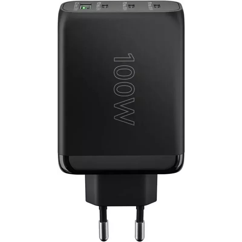 Goobay 65555 carregador interior AC carregamento rápido portátil smartphone preto