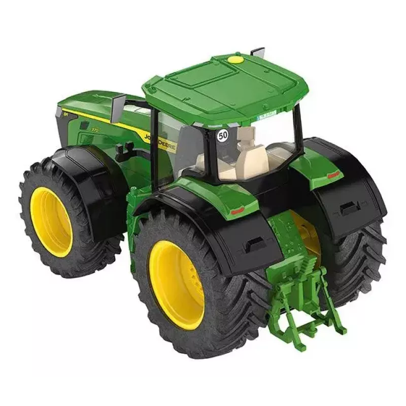 Trator Siku John Deere 8R 370 preto verde amarelo