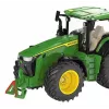 Trator Siku John Deere 8R 370 preto verde amarelo