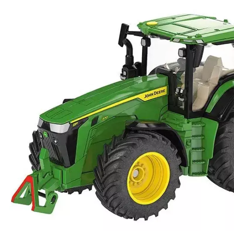 Trator Siku John Deere 8R 370 preto verde amarelo