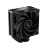 Cooler de CPU a ar DEEPCOOL Ak400 Zero Dark 12 cm – preto