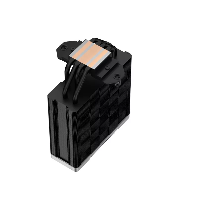 Cooler de CPU a ar DEEPCOOL Ak400 Zero Dark 12 cm – preto