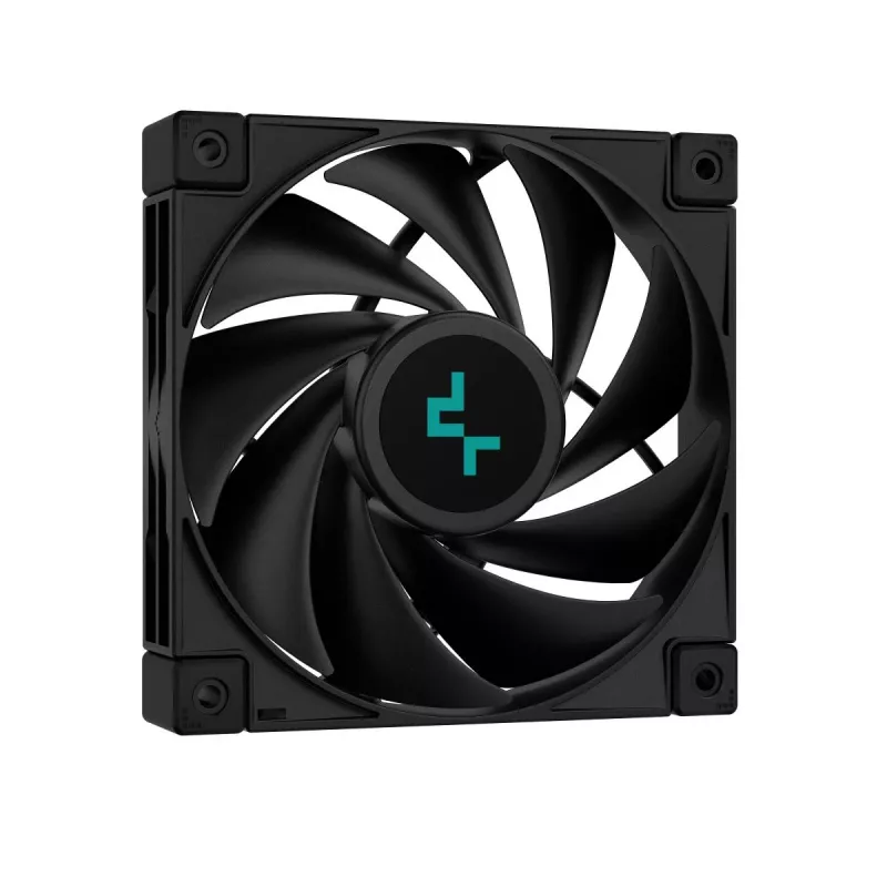 Cooler de CPU a ar DEEPCOOL Ak400 Zero Dark 12 cm – preto