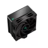Cooler de CPU a ar DEEPCOOL Ak400 Zero Dark 12 cm – preto