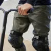 Conjunto de equipamento de proteção HUDORA 83058 preto para todas as idades
