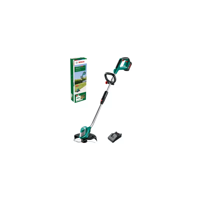 Bosch AdvancedGrassCut 36 30 cm bateria preto, verde