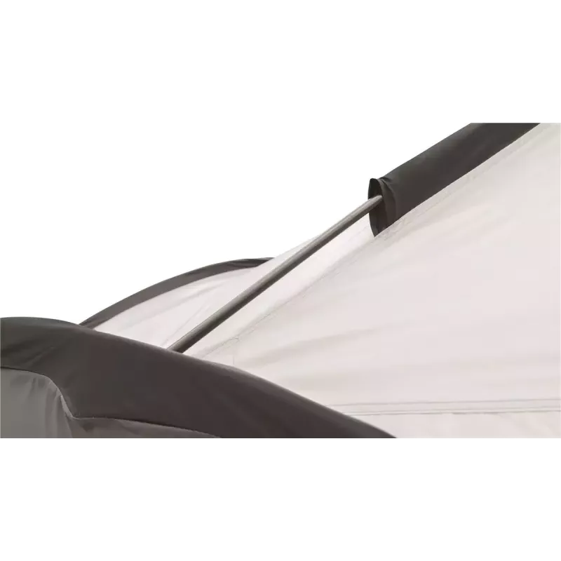 Abrigo de campismo Easy Camp Camp Shelter cinzento estrutura em fibra de vidro diâmetro das hastes 1,25 cm