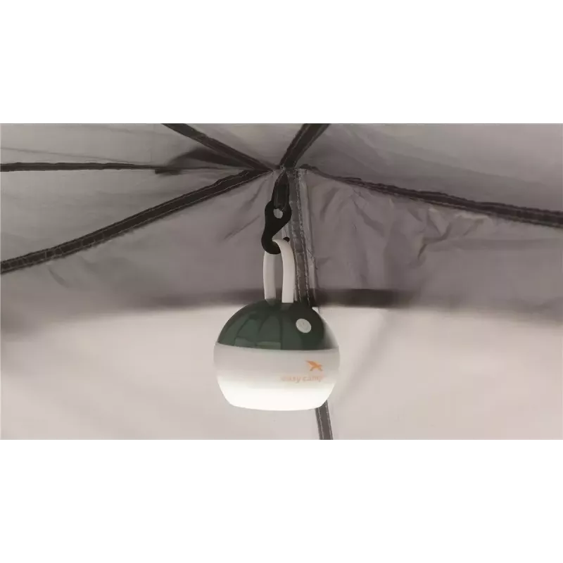 Abrigo de campismo Easy Camp Camp Shelter cinzento estrutura em fibra de vidro diâmetro das hastes 1,25 cm