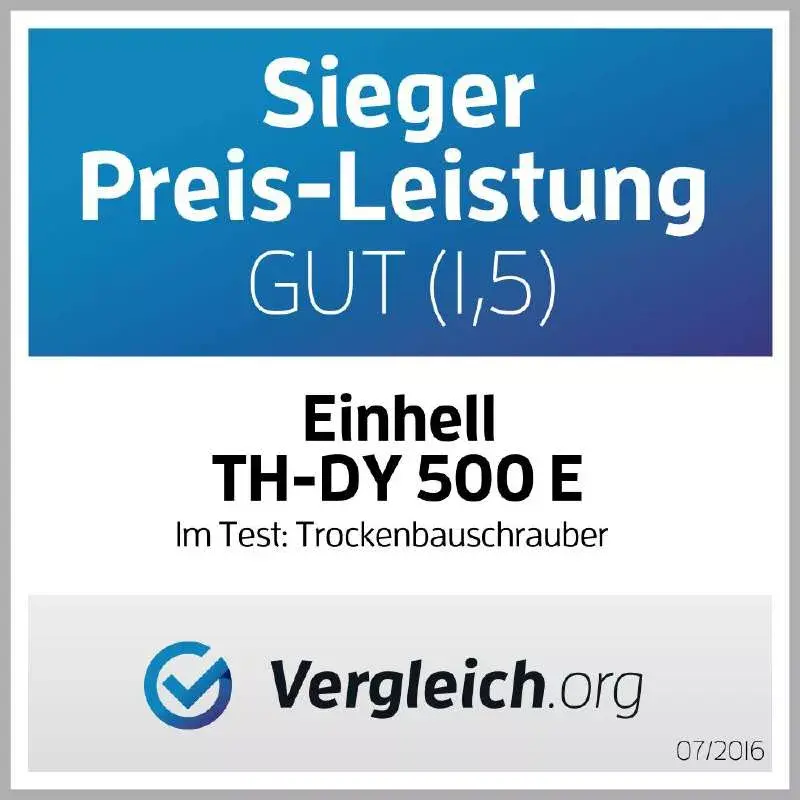 Einhell TH-DY 500 E aparafusadora para pladur, 500 W