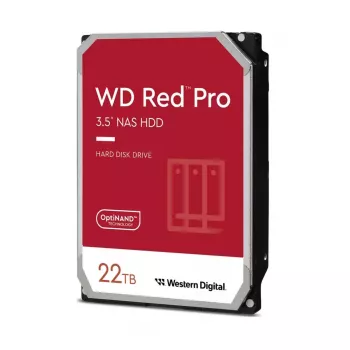 WESTERN DIGITAL disco rígido – WD Red Pro WD221KFGX – 22TB – SATA 6Gb/s – 3,5 polegadas – 7200 rpm – 512 MB de memória intermédia