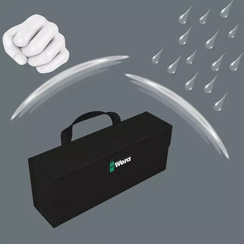 Mala de ferramentas Wera 2go 3 preto