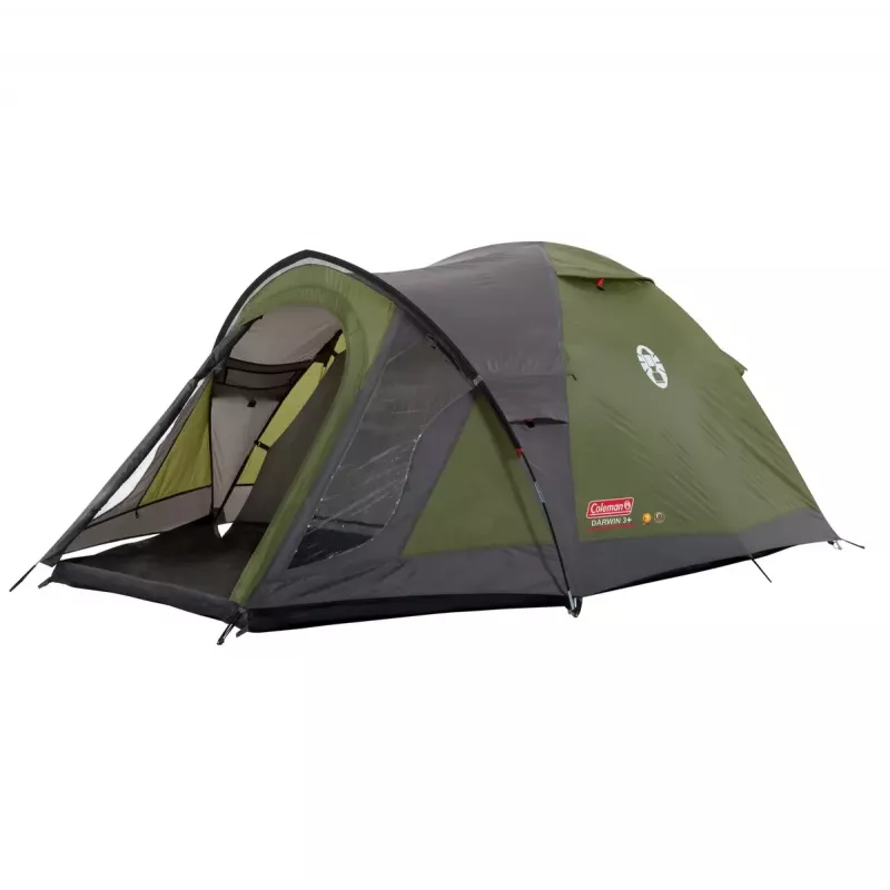 Tenda de cúpula Coleman Darwin 4 Plus 4 pessoas Verde