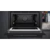 Siemens iQ700 CM776GKB1 Forno 45 L 900 W Preto, Aço inoxidável
