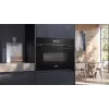 Siemens iQ700 CM776GKB1 Forno 45 L 900 W Preto, Aço inoxidável