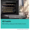 Siemens iQ700 CM776GKB1 Forno 45 L 900 W Preto, Aço inoxidável