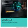 Siemens iQ700 CM776GKB1 Forno 45 L 900 W Preto, Aço inoxidável