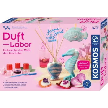Kosmos Laboratório de perfumes, Kit de experiências, Química, 8 ano(s)