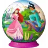 Puzzle 3D esférico Ravensburger Disney Princess – 72 peças
