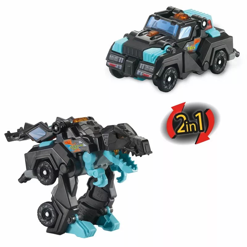 VTech Switch & Go Dinos 569304, 3 anos, preto, azul, 190 g