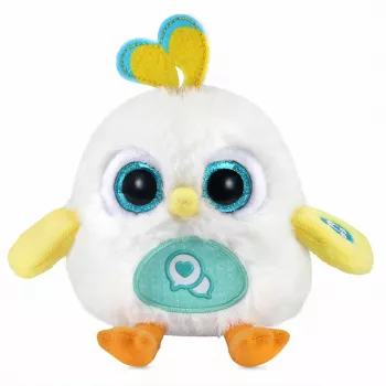 Peluche VTech Lolibirds Oscar — pássaro de peluche interativo com sons e luzes