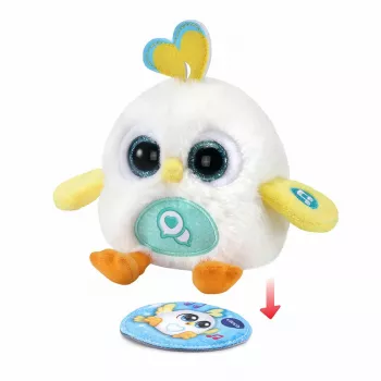 Peluche VTech Lolibirds Oscar — pássaro de peluche interativo com sons e luzes