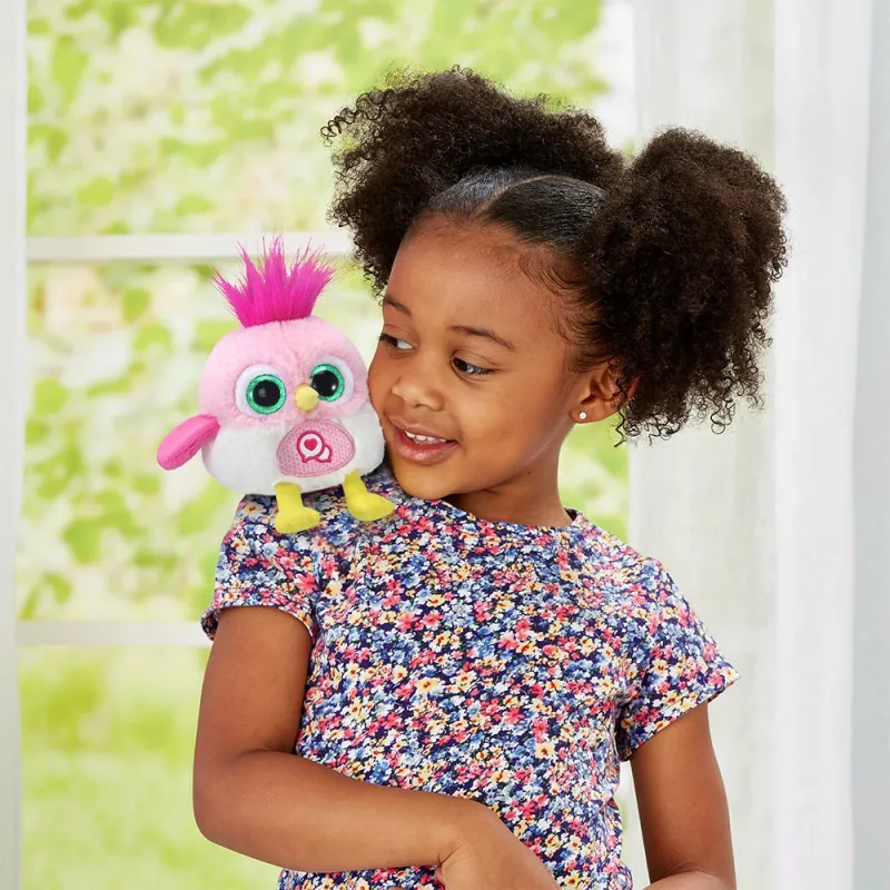 Pássaro de peluche interativo falante VTech Lolibirds Momo — brinquedo educativo a pilhas