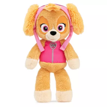 PAW Patrol GUND Peluche oficial Skye Take Along Buddy, peluche premium para crianças a partir de 1 ano, rosa/castanho, 33 cm