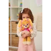 PAW Patrol GUND Peluche oficial Skye Take Along Buddy, peluche premium para crianças a partir de 1 ano, rosa/castanho, 33 cm