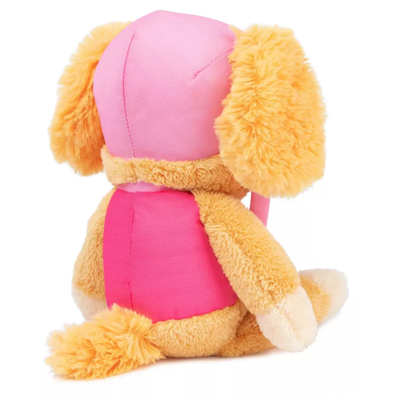 PAW Patrol GUND Peluche oficial Skye Take Along Buddy, peluche premium para crianças a partir de 1 ano, rosa/castanho, 33 cm
