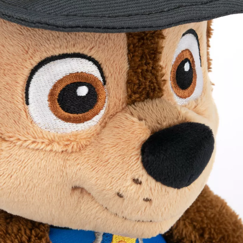 PAW Patrol GUND Peluche oficial Chase Take Along Buddy, peluche premium para crianças a partir de 1 ano, azul/castanho, 33 cm