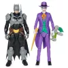 DC Comics, Batman Adventures, conjunto de figuras de ação Batman vs The Joker, 2 figuras, 12 acessórios de armadura, brinquedo de super-herói de 30,5 cm para rapazes e raparigas