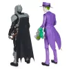 DC Comics, Batman Adventures, conjunto de figuras de ação Batman vs The Joker, 2 figuras, 12 acessórios de armadura, brinquedo de super-herói de 30,5 cm para rapazes e raparigas