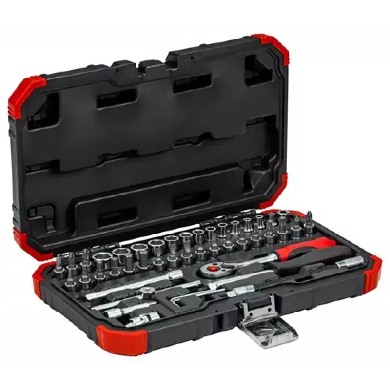 Conjunto de chaves de caixa Gedore R49003046 1/4 polegadas métrico